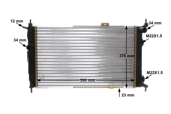 Mahle Original Radiateur CR 356 000S