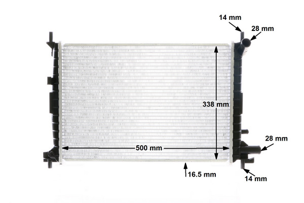 Mahle Original Radiateur CR 375 000S