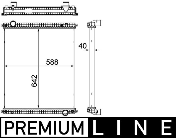 Radiateur Mahle Original CR 380 000P