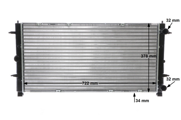 Mahle Original Radiateur CR 398 000S