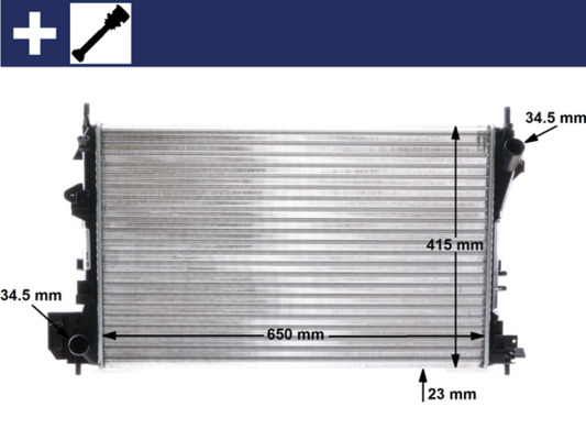 Radiateur Mahle Original CR 40 000S