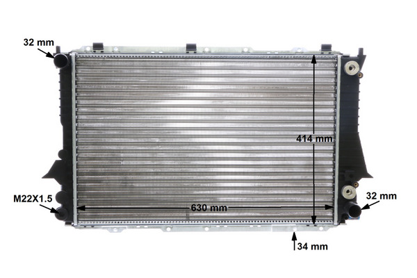 Mahle Original Radiateur CR 419 000S
