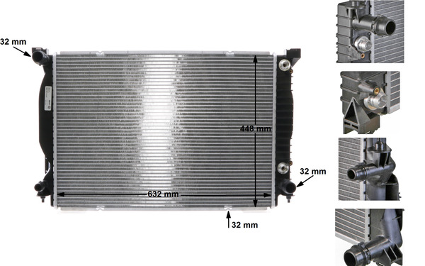 Radiateur Mahle Original CR 424 000S