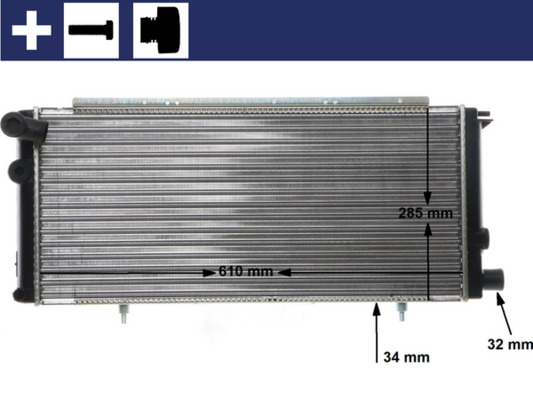 Radiateur Mahle Original CR 425 000S