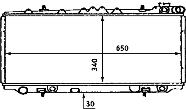 Radiateur Mahle Original CR 436 000S