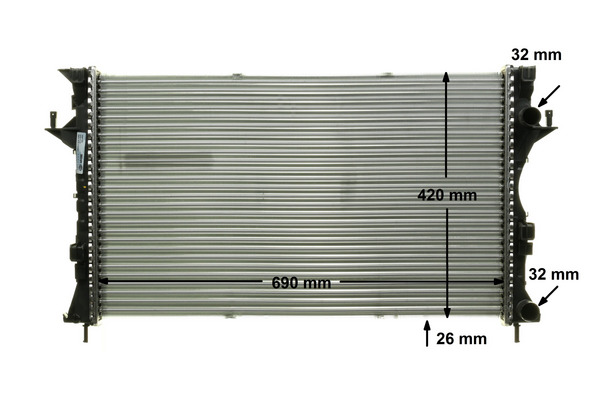 Mahle Original Radiateur CR 459 000P
