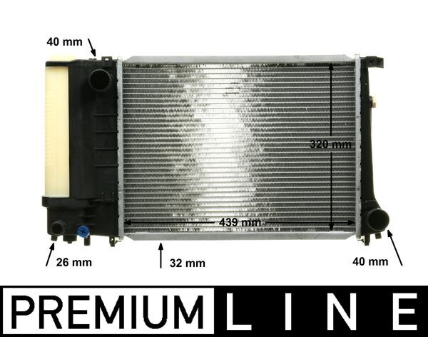 Radiateur Mahle Original CR 495 000P