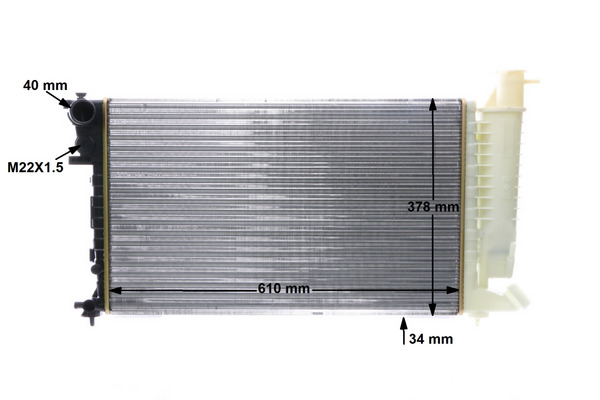 Mahle Original Radiateur CR 497 000S