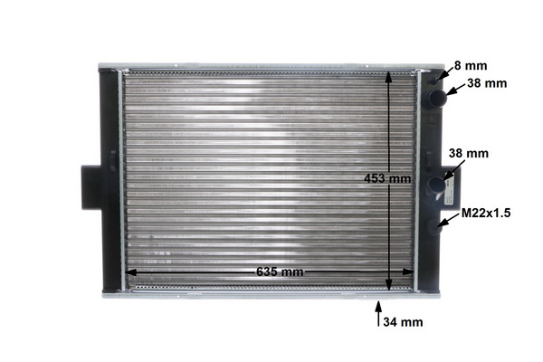 Mahle Original Radiateur CR 501 000S