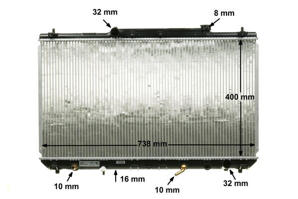 Mahle Original Radiateur CR 548 000S