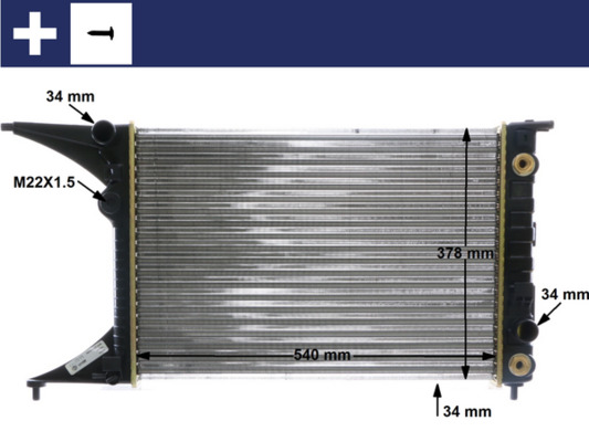 Radiateur Mahle Original CR 559 000S