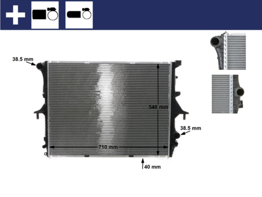 Radiateur Mahle Original CR 571 000S