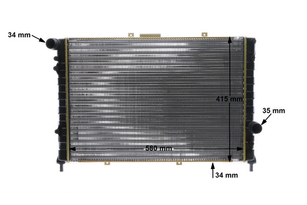Mahle Original Radiateur CR 589 000S
