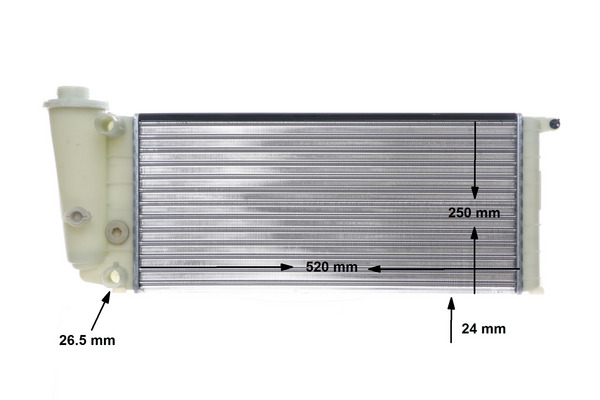 Mahle Original Radiateur CR 617 000S