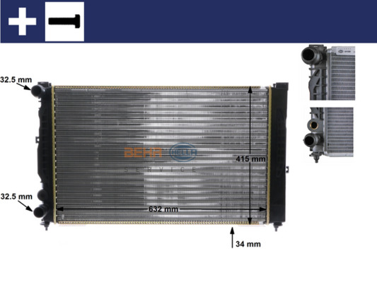 Radiateur Mahle Original CR 647 000S