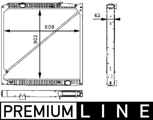 Radiateur Mahle Original CR 669 000P