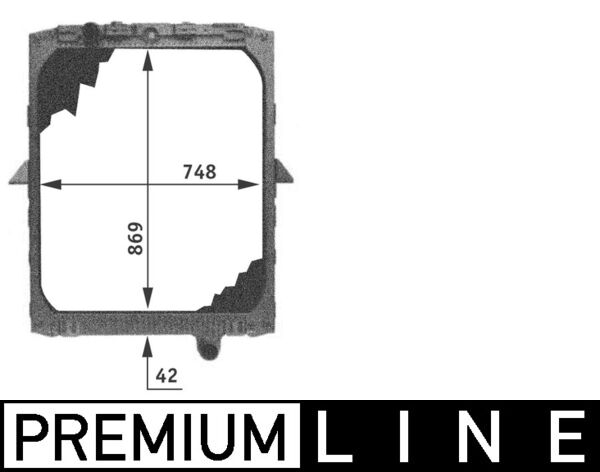 Radiateur Mahle Original CR 687 000P