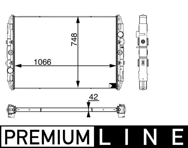 Radiateur Mahle Original CR 688 001P