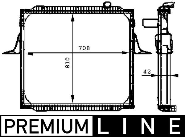 Radiateur Mahle Original CR 699 000P