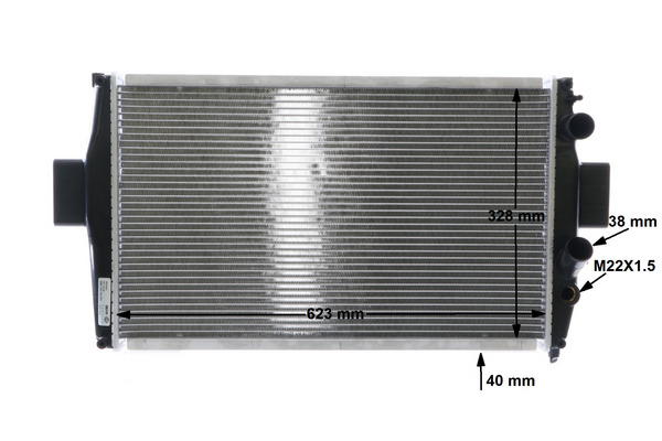 Mahle Original Radiateur CR 739 000S