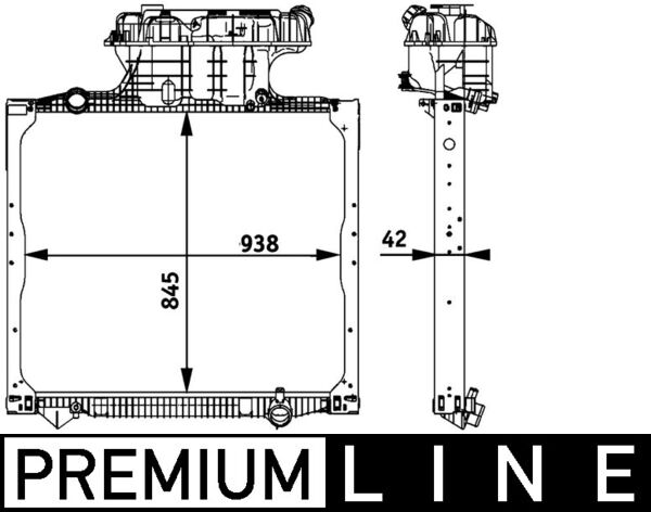 Radiateur Mahle Original CR 770 000P