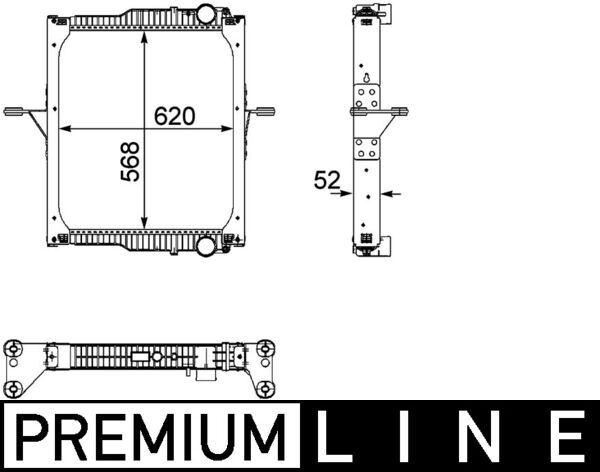 Radiateur Mahle Original CR 821 000P