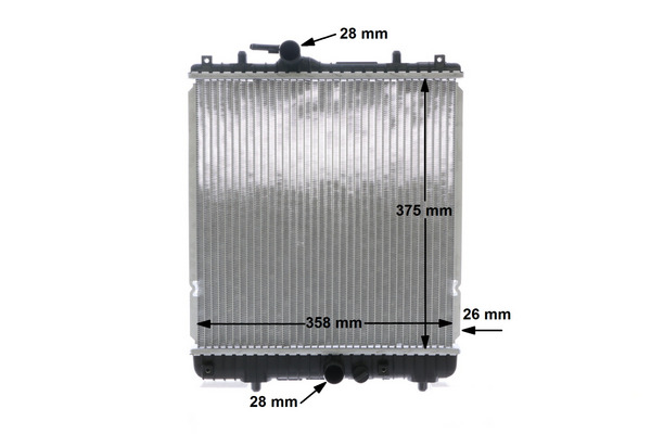 Mahle Original Radiateur CR 836 000S