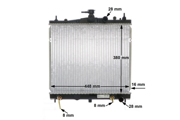 Mahle Original Radiateur CR 839 000S