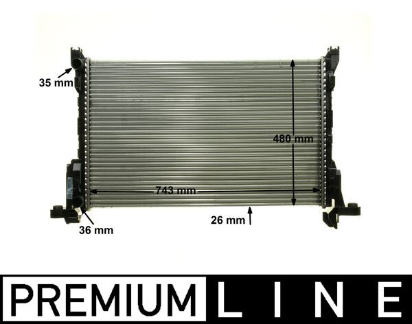 Radiateur Mahle Original CR 85 000P