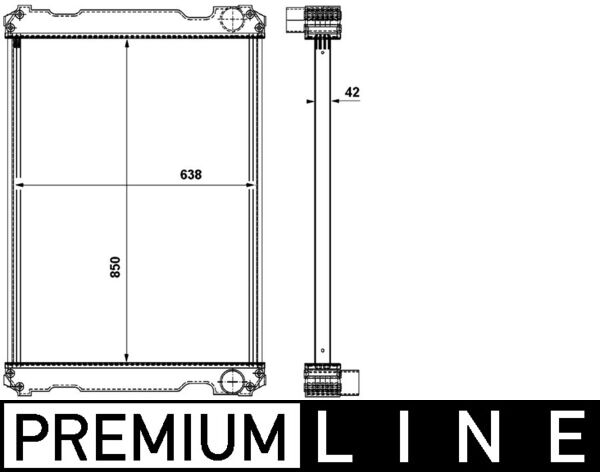 Radiateur Mahle Original CR 863 000P