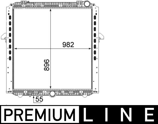 Radiateur Mahle Original CR 865 000P