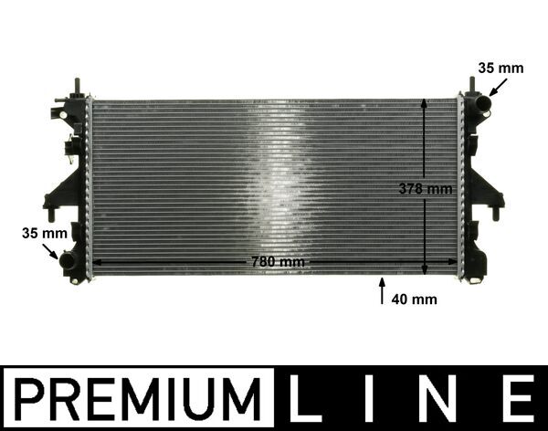 Radiateur Mahle Original CR 887 000P