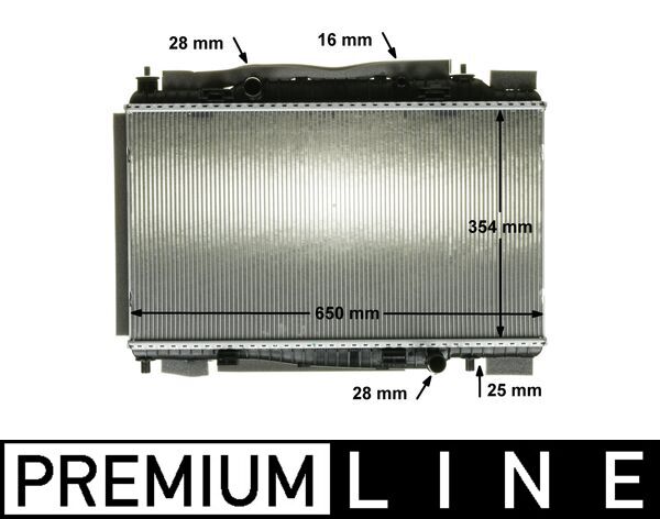 Radiateur Mahle Original CR 88 000P