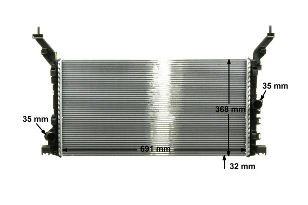 Mahle Original Radiateur CR 895 000P