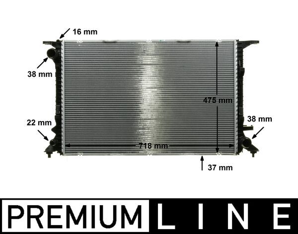 Radiateur Mahle Original CR 911 000P