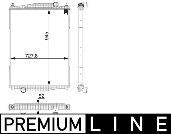 Radiateur Mahle Original CR 925 000P