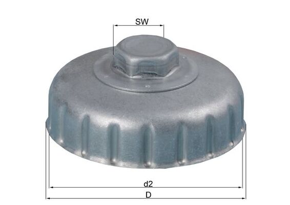 Oliefiltersleutel Mahle Original OCS 3