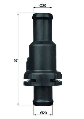 Thermostaat Mahle Original TH 5 75