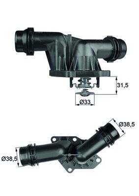 Thermostaat Mahle Original TI 25 85