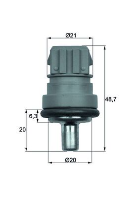 Temperatuursensor Mahle Original TSE 1D