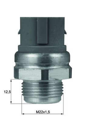 Temperatuurschakelaar Mahle Original TSW 48D