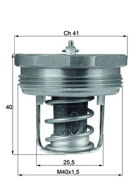 Thermostaat Mahle Original TX 89 83