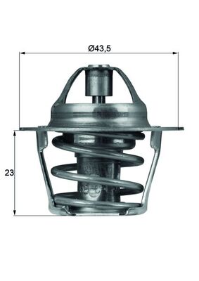 Thermostaat Mahle Original TX 61 83