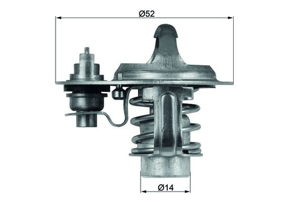 Thermostaat Mahle Original TX 76 88D