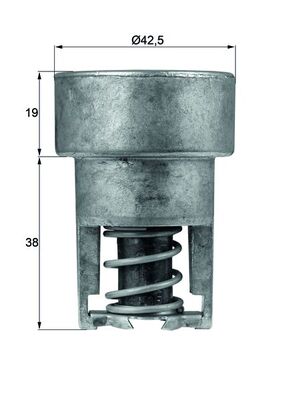 Thermostaat Mahle Original TX 98 82