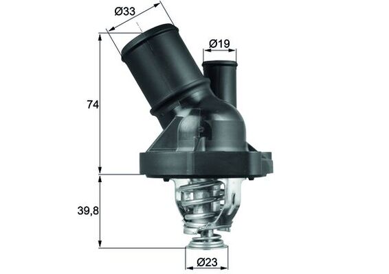 Thermostaat Mahle Original TI 200 90