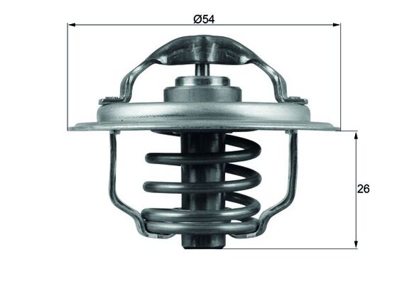 Thermostaat Mahle Original TX 111 87D