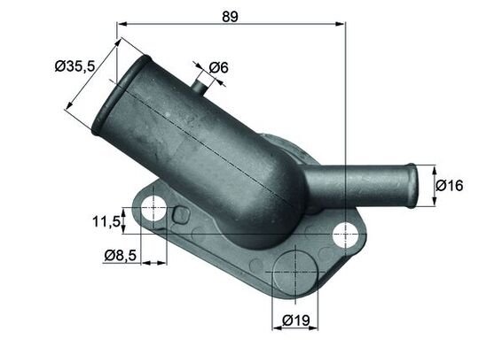 Thermostaat Mahle Original TI 64 87D