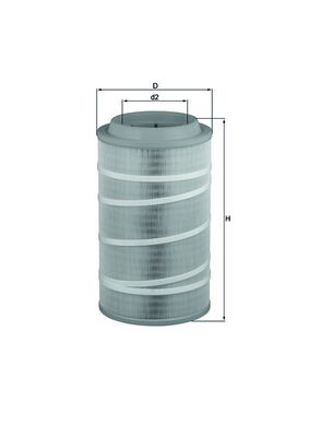 Luchtfilter Mahle Original LX 1807