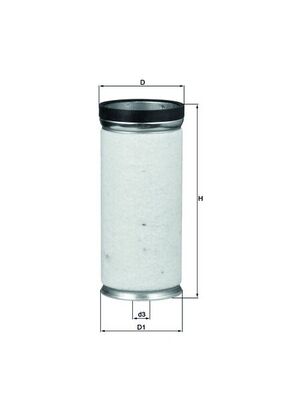 Oliefilter Mahle Original LXS 221